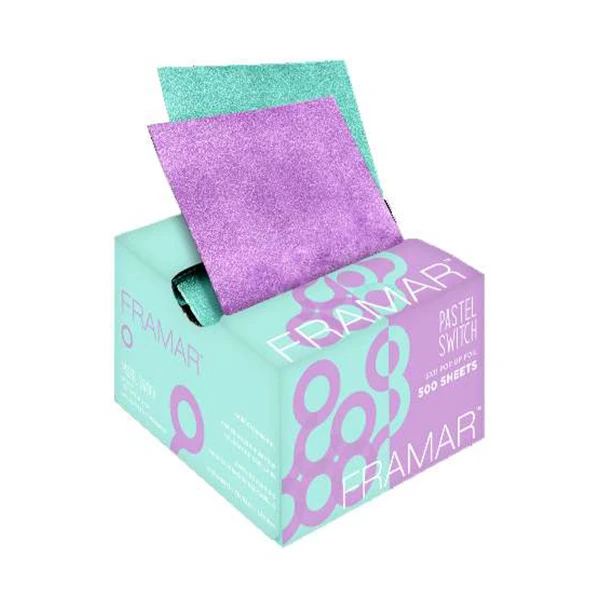 Papier Aluminium Framar Pastel Feuille à Feuille X500 3 Papier Aluminium Framar Pastel Feuille à Feuille X500