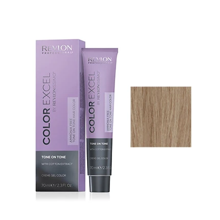 Color Excel Sans Ammoniaque By Revlonissimo N°8.12 Blond Clair Cendré Irisé 3 Color Excel Sans Ammoniaque By Revlonissimo N°8.12 Blond Clair Cendré Irisé