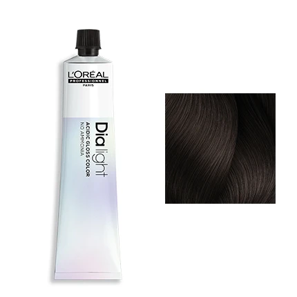 Coloration DiaLight N°5.12 Châtain Clair Cendré Irisé L'Oréal Professionnel 50ml 3 Coloration DiaLight N°5.12 Châtain Clair Cendré Irisé L'Oréal Professionnel 50ml
