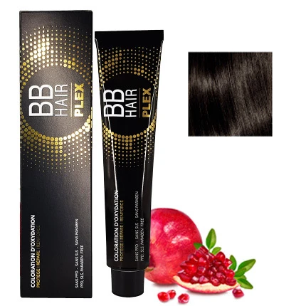BB Hair Plex N°3 Châtain Foncé 100ml 3 BB Hair Plex N°3 Châtain Foncé 100ml